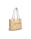 กระเป๋าสะพายไหล่ COACH CH727 GALLERY TOTE IN SIGNATURE CANVAS WITH FLORAL CLUSTER PRINT (IMOT4)