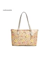 กระเป๋าสะพายไหล่ COACH CH727 GALLERY TOTE IN SIGNATURE CANVAS WITH FLORAL CLUSTER PRINT (IMOT4)