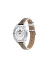 นาฬิกา COACH 14503148 Women's Boyfriend Leather Watch Silver/Signature Khaki 2 Watch