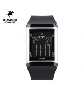 นาฬิกา US MASTER POLO CLUB DIGI PU BLACK