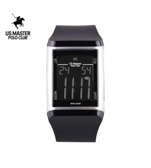 นาฬิกา US MASTER POLO CLUB DIGI PU BLACK