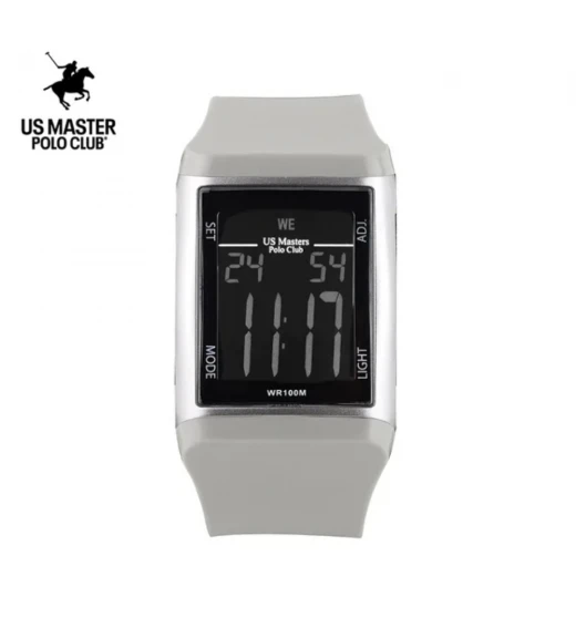 นาฬิกา US MASTER POLO CLUB DIGI PU GREY