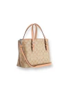 กระเป๋าสะพายข้าง COACH C4250 MOLLIE TOTE BAG 25 IN SIGNATURE CANVAS (SVX1W)				