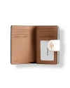 กระเป๋าสตางค์ COACH CW786 MEDIUM CORNER ZIP WALLET IN SIGNATURE CANVAS (IMXDM)