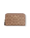 กระเป๋าสตางค์ COACH CW781 MEDIUM ID ZIP WALLET IN SIGNATURE CANVAS (IMXHE)