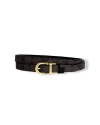 เข็มขัดผู้หญิง COACH CX058 SIGNATURE BUCKLE BELT, 25 MM (IMXAQ)				