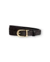 เข็มขัดผู้หญิง COACH CX057 SIGNATURE BUCKLE BELT, 25 MM (IMXAQ)						