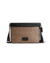 กระเป๋าสะพายข้าง COACH CV761 DISTRICT CROSSBODY BAG IN SIGNATURE CANVAS (QBNRX)				