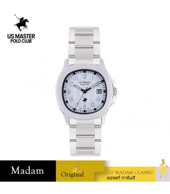 นาฬิกา US MASTER POLO CLUBEMPIRE CLASSIC DATE 40MM WHITE USM-DD42	