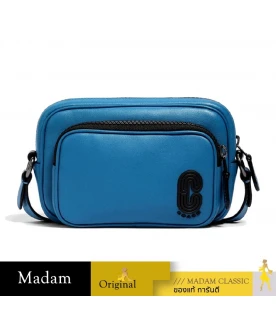 กระเป๋าสะพายข้าง COACH 1578 MINI EDGE DOUBLE POUCH CROSSBODY WITH COACH PATCH (QBEP4)