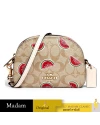 กระเป๋าสะพายข้าง COACH 2627 MINI SERENA CROSSBODY IN SIGNATURE CANVAS WITH WATERMELON PRINT  (IMR0Q)