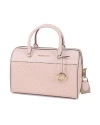 กระเป๋าสะพายไหล่ Michael Kors 35S2GTFU2BJET SET TRAVEL MEDIUM DUFFLE SATCHEL SHOULDER CROSSBODY BAG   (DKPWDRBLSH)