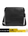 กระเป๋าสะพายข้างผู้ชาย COACH 4006 HOUSTON MAP BAG IN SIGNATURE LEATHER (QBBK)