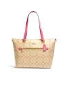 กระเป๋าสะพายไหล่ COACH 79609 GALLERY TOTE IN SIGNATURE CANVAS (IMSQ1)