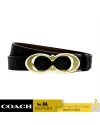 เข็มขัด COACH C1725 SIGNATURE BUCKLE BELT, 25MM (IMBLKL)