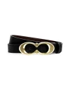 เข็มขัด COACH C1725 SIGNATURE BUCKLE BELT, 25MM (IMBLKL)