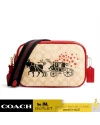 กระเป๋าสะพายข้าง COACH C2180 LUNAR NEW YEAR JES CROSSBODY IN SIGNATURE CANVAS WITH OX AND CARRIAGE (IMOT4)