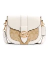 COACH C2806 GEORGIE SADDLE BAG IN SIGNATURE CANVAS (IMDQC)