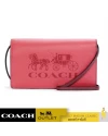 กระเป๋าสะพายข้าง COACH C4209 ANNA FOLDOVER CROSSBODY CLUTCH WITH HORSE AND CARRIAGE (IMSQO)