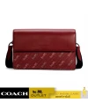 กระเป๋าสะพายข้าง COACH C6585 TURNER FLAP CROSSBODY WITH HORSE AND CARRIAGE DOT PRINT (QBTH9)