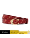 เข็มขัด COACH C7121 SIGNATURE BUCKLE BELT WITH HORSE AND CARRIAGE PRINT, 25 MM (IMBRDXL)