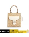 กระเป๋าสะพาย COACH C7227 MINI PEPPER CROSSBODY IN SIGNATURE CANVAS (IMOTV)