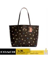 กระเป๋าสะพายไหล่ COACH C7274 CITY TOTE IN SIGNATURE CANVAS WITH VINTAGE MINI ROSE PRINT (IMOSN)