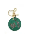 พวงกญแจ COACH C7754 MIRROR BAG CHARM WITH DIARY EMBROIDERY (IMGRN)