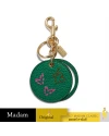 พวงกญแจ COACH C7754 MIRROR BAG CHARM WITH DIARY EMBROIDERY (IMGRN)