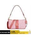 กระเป๋าสะพายข้าง COACH C8306 LONNIE BAGUETTE IN SIGNATURE JACQUARD (IMRRJ)