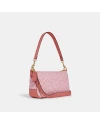 กระเป๋าสะพายข้าง COACH C8306 LONNIE BAGUETTE IN SIGNATURE JACQUARD (IMRRJ)