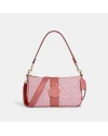 กระเป๋าสะพายข้าง COACH C8306 LONNIE BAGUETTE IN SIGNATURE JACQUARD (IMRRJ)