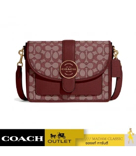 กระเป๋าสะพายข้าง COACH C8307 LONNIE CROSSBODY IN SIGNATURE JACQUARD (IMWIN)