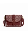 กระเป๋าสะพายข้าง COACH C8307 LONNIE CROSSBODY IN SIGNATURE JACQUARD (IMWIN)