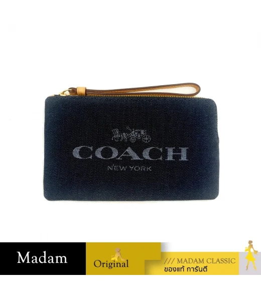 COACH C8311 LARGE CORNER ZIP WRISTLET WITH COACH (IMDEN)