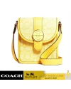 กระเป๋าสะพายข้าง COACH C8321 NORTH/SOUTH LONNIE CROSSBODY IN SIGNATURE JACQUARD (IMS9V)