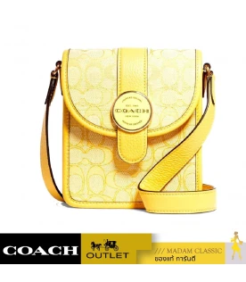 กระเป๋าสะพายข้าง COACH C8321 NORTH/SOUTH LONNIE CROSSBODY IN SIGNATURE JACQUARD (IMS9V)