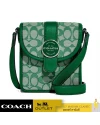 กระเป๋าสะพายข้าง COACH C8321 NORTH/SOUTH LONNIE CROSSBODY IN SIGNATURE JACQUARD (SVGN)