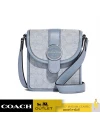 กระเป๋าสะพายข้าง COACH C8321 NORTH/SOUTH LONNIE CROSSBODY IN SIGNATURE JACQUARD (SVS9X)