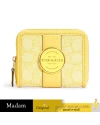 กระเป๋าสตางค์ COACH C8323 LONNIE SMALL ZIP AROUND WALLET IN SIGNATURE JACQUARD (IMS9V)