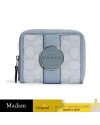 กระเป๋าสตางค์ COACH C8323 LONNIE SMALL ZIP AROUND WALLET IN SIGNATURE JACQUARD (SVS9X)