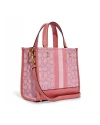 กระเป๋าสะพายข้าง COACH C8417 DEMPSEY TOTE 22 IN SIGNATURE JACQUARD WITH STRIPE AND COACH PATCH (IMTVT)