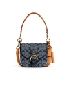 กระเป๋าสะพายข้าง COACH C8512 KLEO SHOULDER BAG 17 IN SIGNATURE CHAMBRAY (IMDEI)