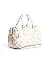 กระเป๋าสะพายข้าง COACH C8615 ROWAN SATCHEL IN SIGNATURE CANVAS WITH MYSTICAL FLORAL PRINT IN CHALK MULTI (IMCAH)