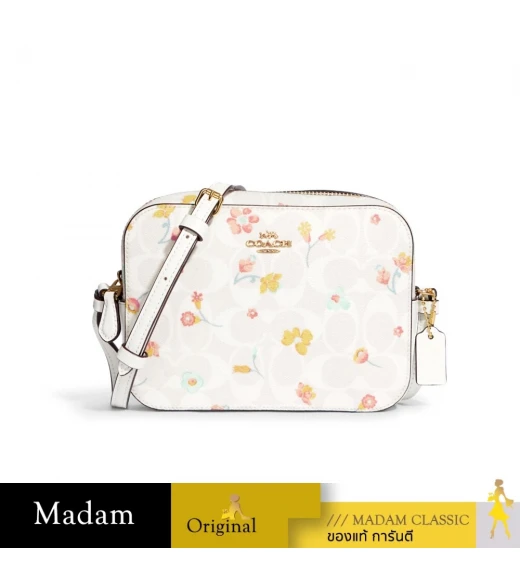 กระเป๋าสะพาย COACH C8700 MINI CAMERA BAG IN SIGNATURE CANVAS WITH MYSTICAL FLORAL PRINT (IMCAH)