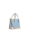 กระเป๋าสะพายข้าง COACH CA142 MOLLIE TOTE 25 IN SIGNATURE CHAMBRAY (IMUDY)