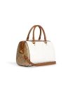 กระเป๋าสะพายข้าง COACH CA149 ROWAN SATCHEL IN BLOCKED SIGNATURE CANVAS (IMRFI)