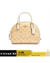 กระเป๋าสะพายข้าง COACH CA591 SYDNEY SATCHEL IN SIGNATURE CANVAS (IMDQC)