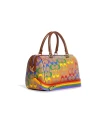 COACH CA615 ROWAN SATCHEL IN RAINBOW SIGNATURE CANVAS (IME7V)