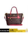 กระเป๋าสะพายข้าง COACH CA721 MINI GALLERY CROSSBODY IN SIGNATURE CANVAS (IMUOE)